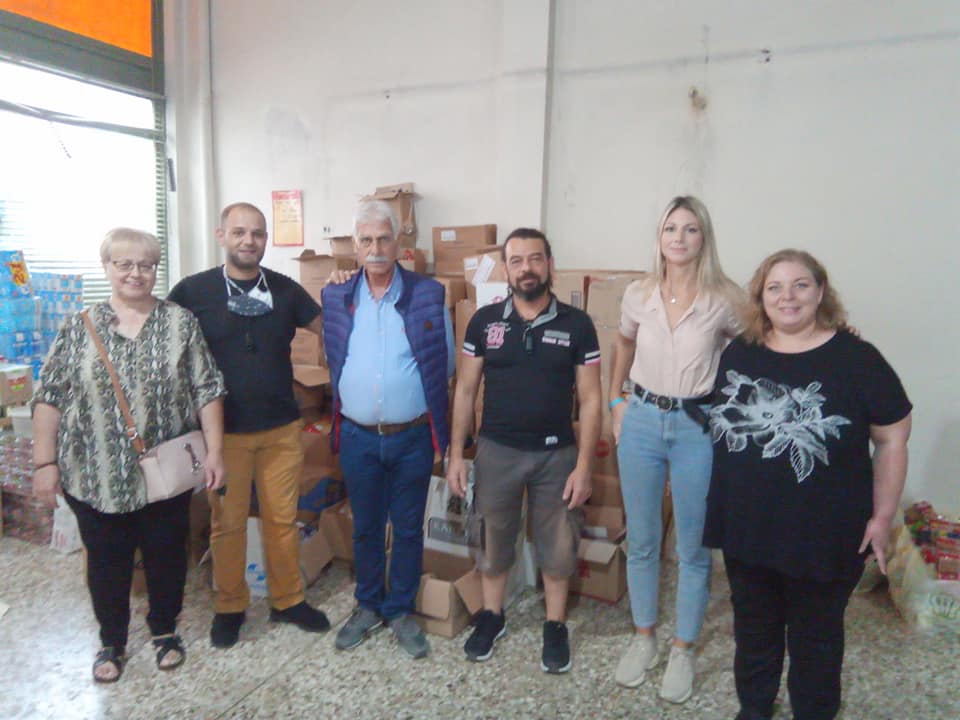 Συμπαράσταση προς τους πληγέντες στα Φάρσαλα